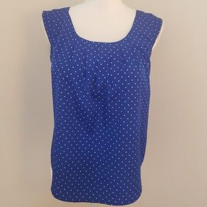 Candie's Rockabilly Style Polka-dot Sleeveless